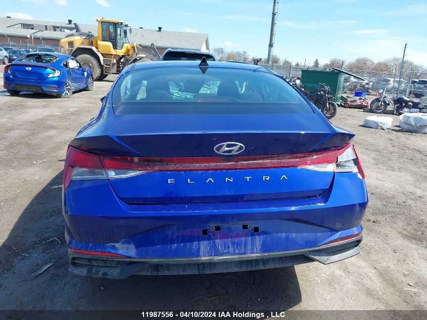 2023 Hyundai Elantra Sel VIN: KMHLM4AG4PU397327 Lot: 11987556