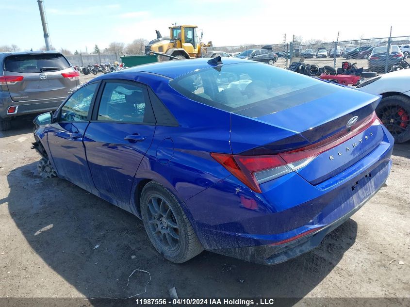 2023 Hyundai Elantra Sel VIN: KMHLM4AG4PU397327 Lot: 11987556