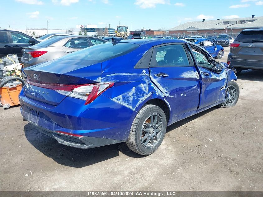 2023 Hyundai Elantra Sel VIN: KMHLM4AG4PU397327 Lot: 11987556