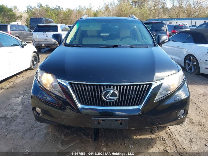 2011 Lexus Rx 350 VIN: 2T2BK1BA4BC092491 Lot: 11987559