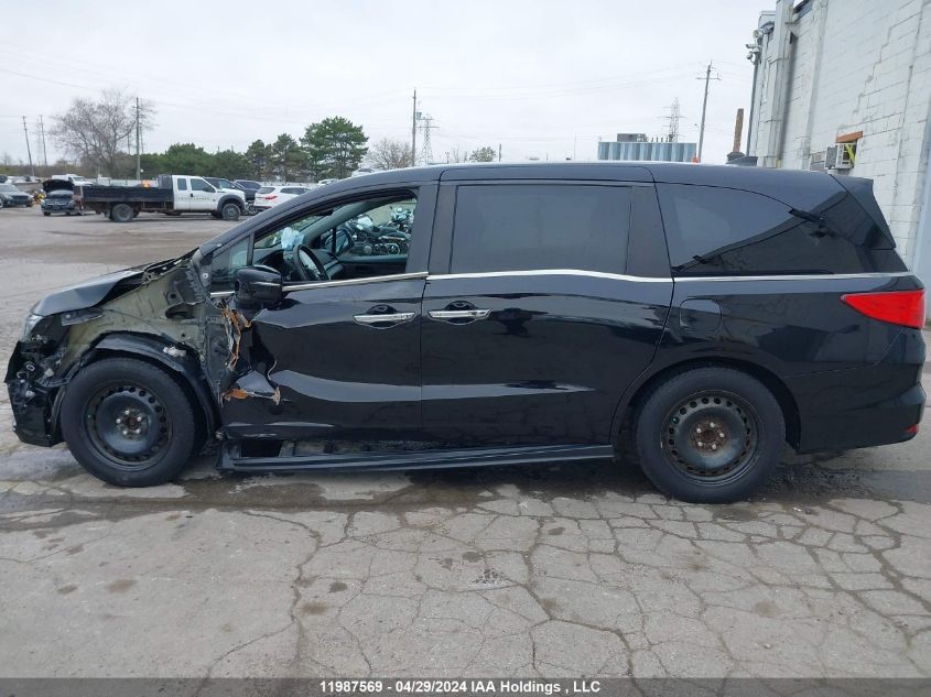 2019 Honda Odyssey Ex VIN: 5FNRL6H4XKB502799 Lot: 11987569