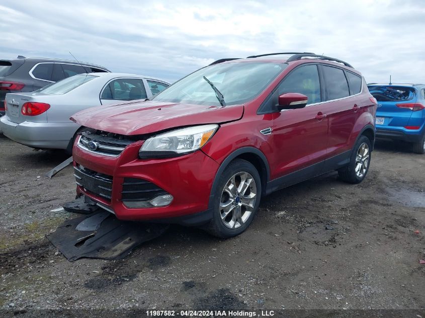 2013 Ford Escape Sel VIN: 1FMCU9H98DUD73550 Lot: 11987582