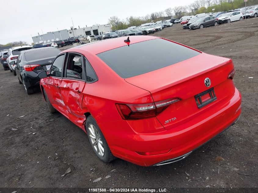 2020 Volkswagen Jetta VIN: 3VWEB7BU5LM049198 Lot: 11987588