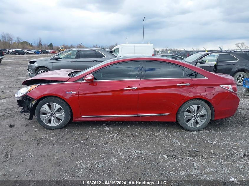 2014 Hyundai Sonata Hybrid Limited VIN: KMHEC4A40EA118293 Lot: 11987612