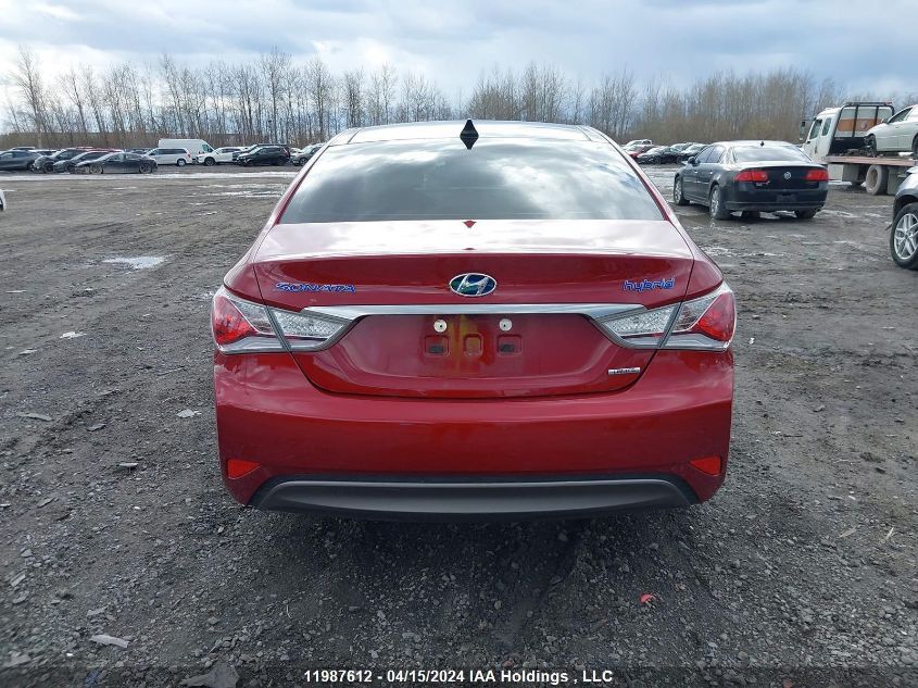 2014 Hyundai Sonata Hybrid Limited VIN: KMHEC4A40EA118293 Lot: 11987612