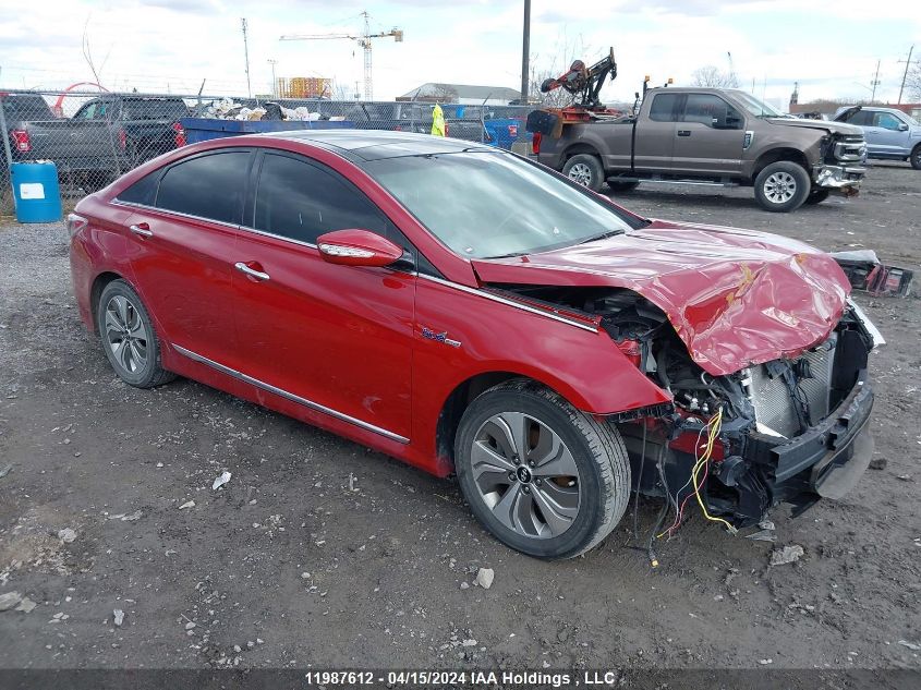 2014 Hyundai Sonata Hybrid Limited VIN: KMHEC4A40EA118293 Lot: 11987612