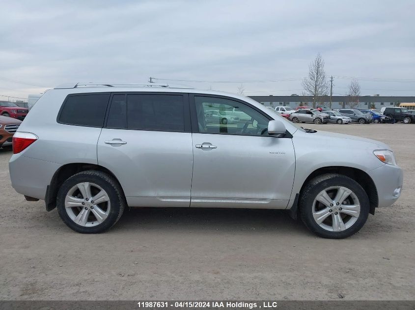 2008 Toyota Highlander Limited VIN: JTEES42A682038843 Lot: 11987631