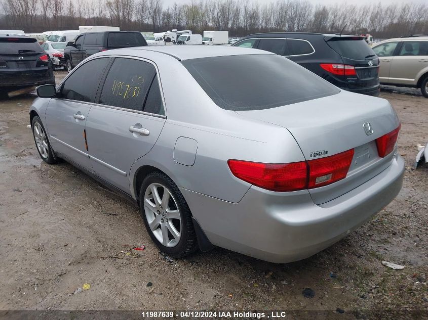 2005 Honda Accord Sdn VIN: 1HGCM56455A121540 Lot: 11987639