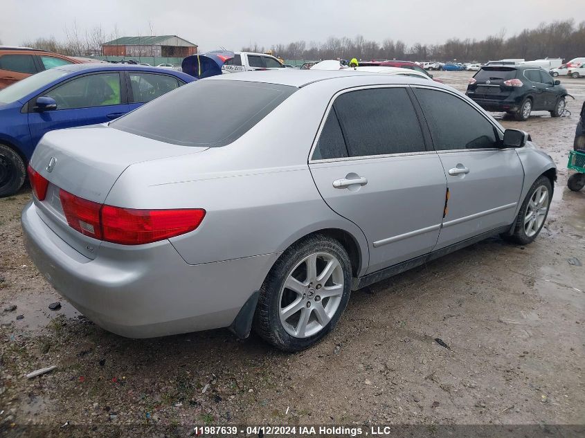 2005 Honda Accord Sdn VIN: 1HGCM56455A121540 Lot: 11987639