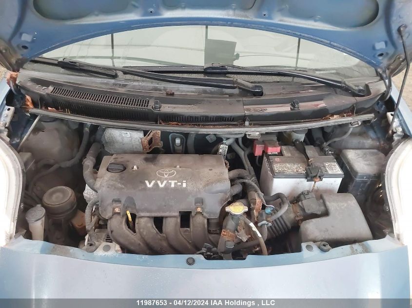 2007 Toyota Yaris VIN: JTDKT923375128709 Lot: 11987653