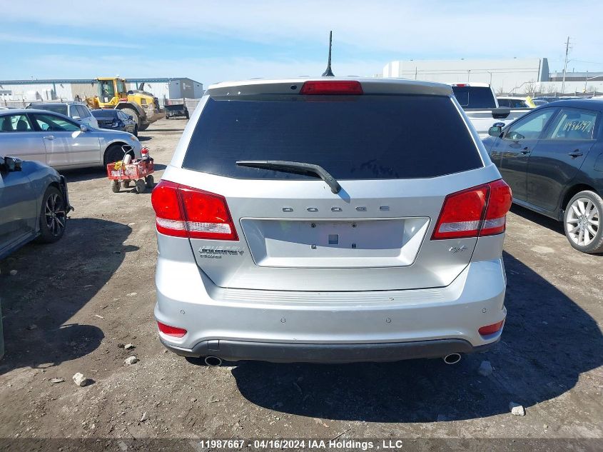 2013 Dodge Journey R/T VIN: 3C4PDDEG6DT613460 Lot: 11987667