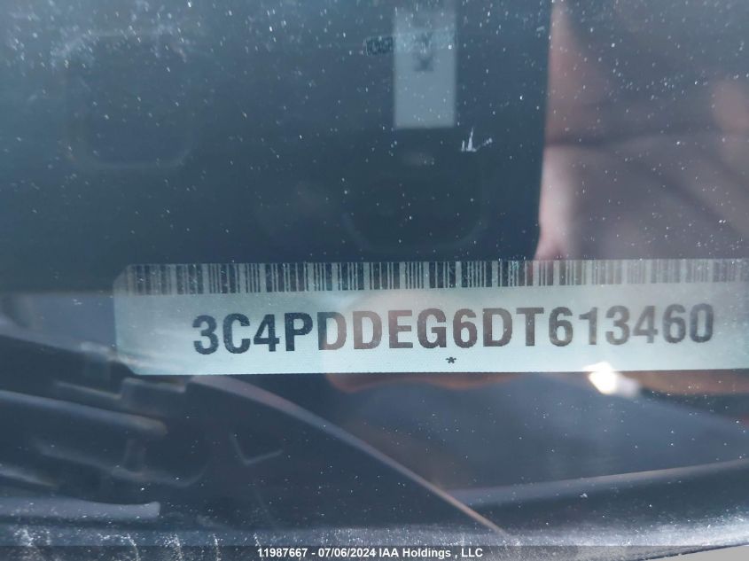 2013 Dodge Journey R/T VIN: 3C4PDDEG6DT613460 Lot: 11987667