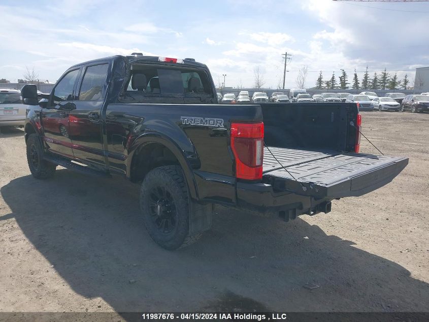 2020 Ford F-350 Lariat VIN: 1FT8W3BT5LEE91411 Lot: 11987676