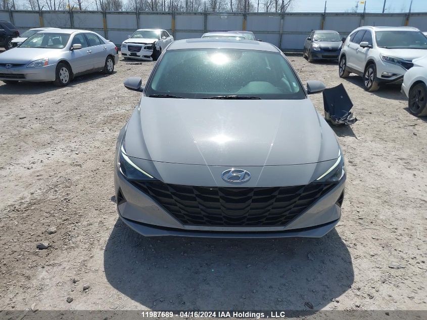 2022 Hyundai Elantra Sel VIN: KMHLM4AG7NU315488 Lot: 11987689