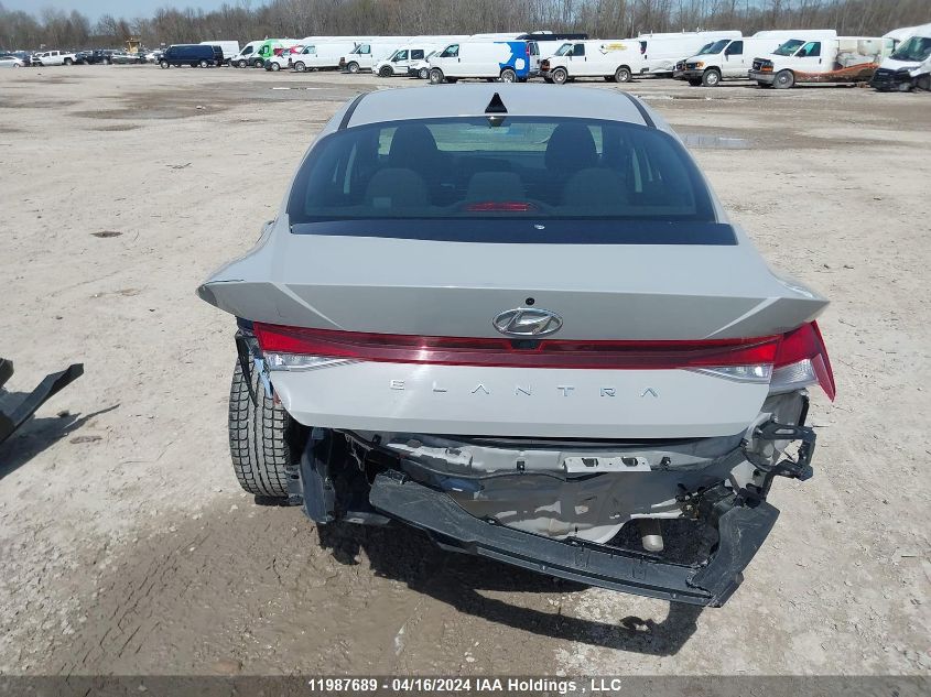 2022 Hyundai Elantra Sel VIN: KMHLM4AG7NU315488 Lot: 11987689