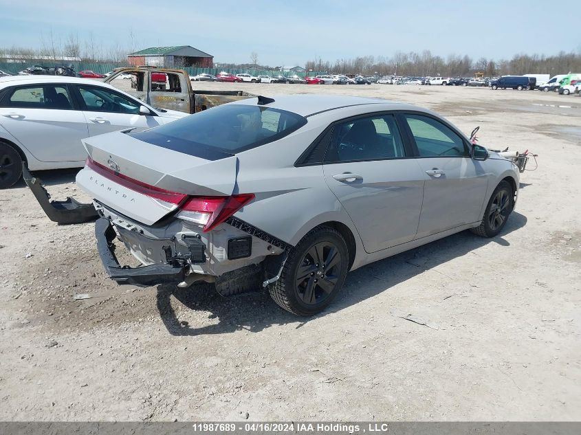 2022 Hyundai Elantra Sel VIN: KMHLM4AG7NU315488 Lot: 11987689