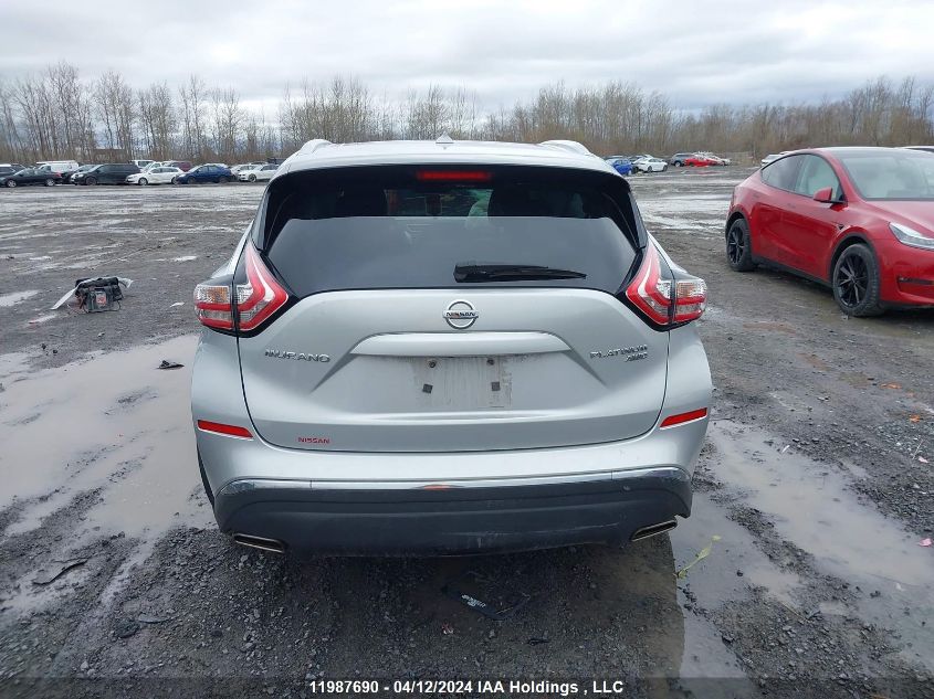 2015 Nissan Murano VIN: 5N1AZ2MH5FN246684 Lot: 11987690