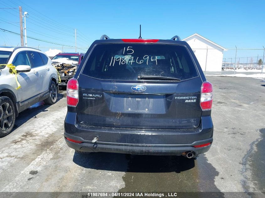 2015 Subaru Forester VIN: JF2SJECC6FH400066 Lot: 11987694