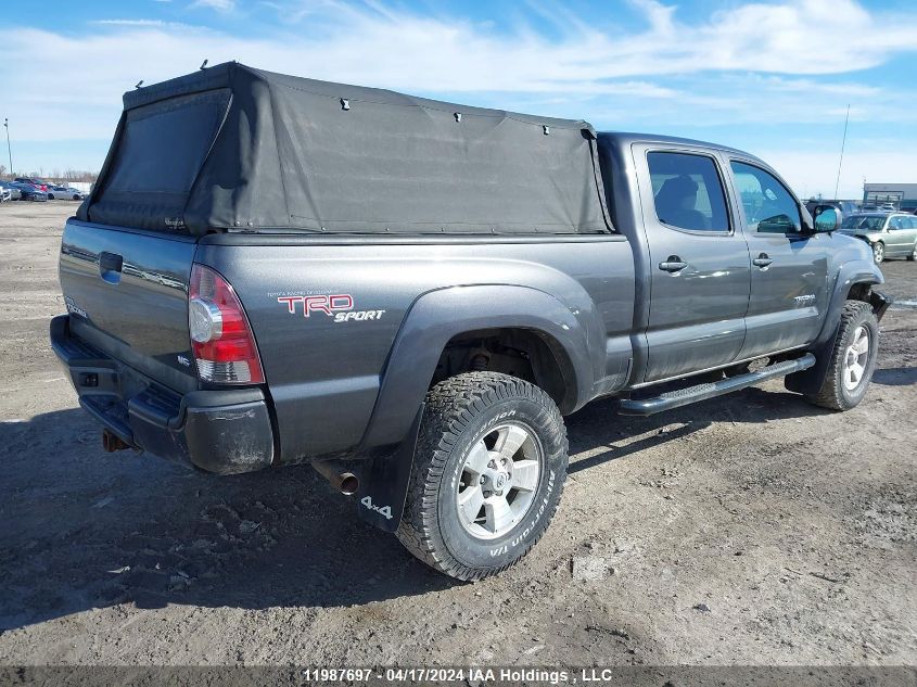 2011 Toyota Tacoma Double Cab Long Bed VIN: 3TMMU4FN0BM037372 Lot: 11987697