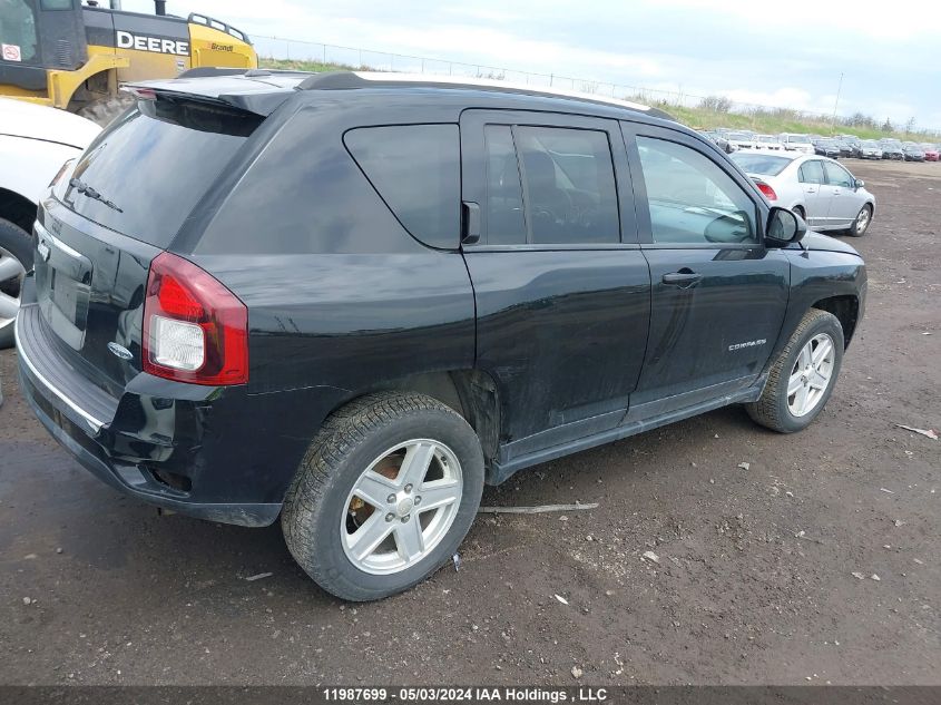 2015 Jeep Compass VIN: 1C4NJDAB9FD412025 Lot: 11987699