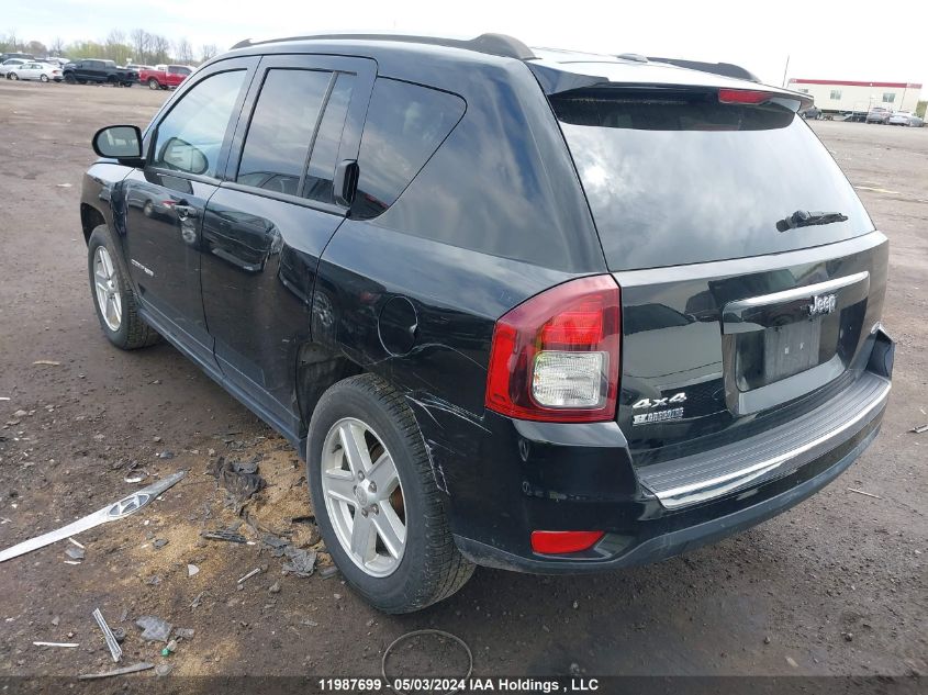 2015 Jeep Compass VIN: 1C4NJDAB9FD412025 Lot: 11987699