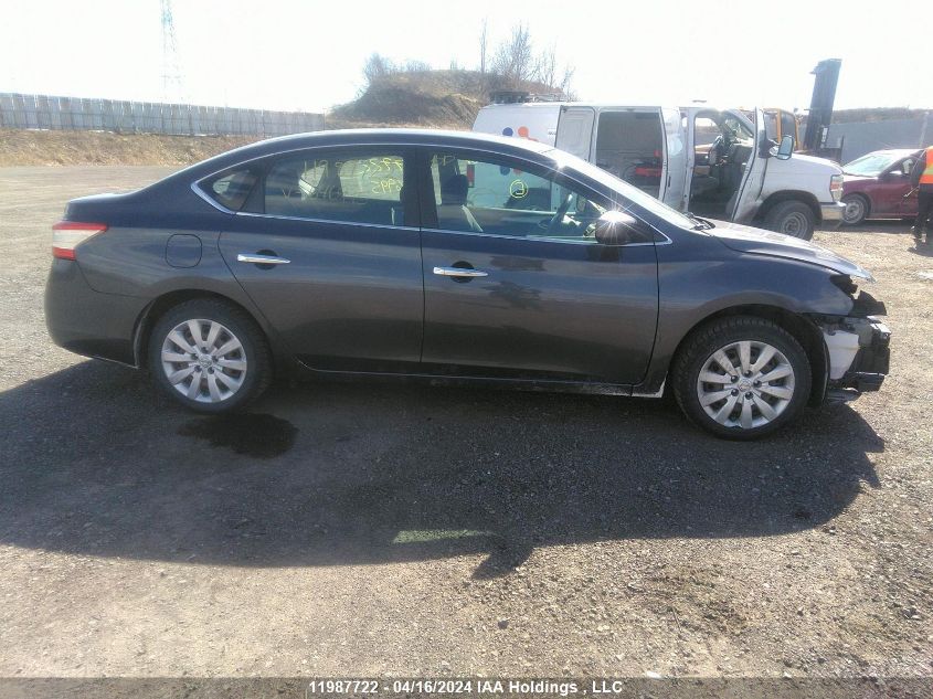 2015 Nissan Sentra S/Sv/Sr/Sl VIN: 3N1AB7AP0FL646995 Lot: 11987722