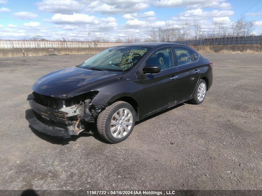 2015 Nissan Sentra S/Sv/Sr/Sl VIN: 3N1AB7AP0FL646995 Lot: 11987722