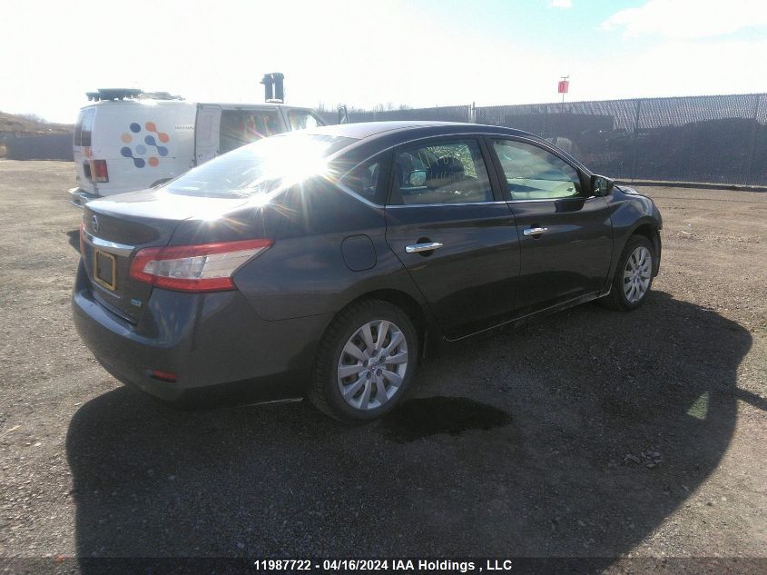 2015 Nissan Sentra S/Sv/Sr/Sl VIN: 3N1AB7AP0FL646995 Lot: 11987722