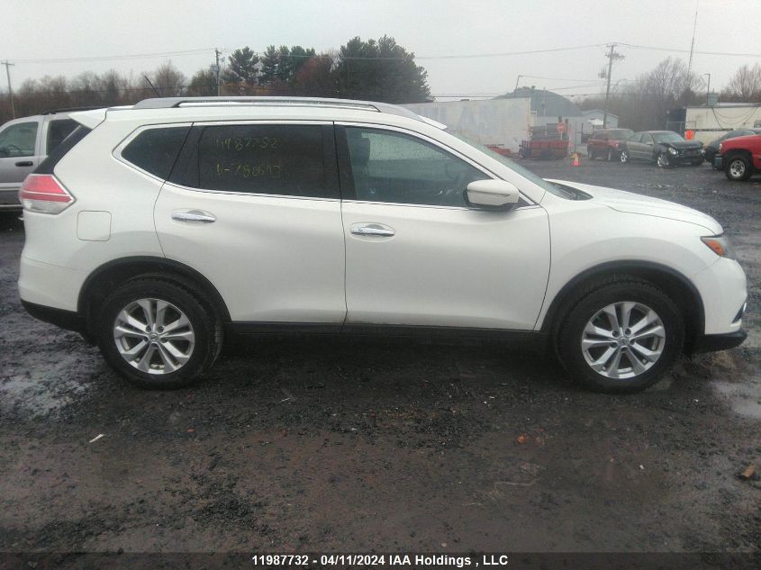 2014 Nissan Rogue S/Sl/Sv VIN: 5N1AT2MT9EC788693 Lot: 11987732