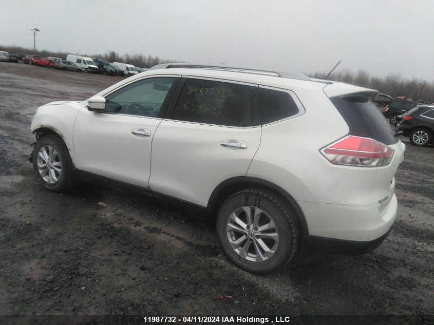 2014 Nissan Rogue S/Sl/Sv VIN: 5N1AT2MT9EC788693 Lot: 11987732