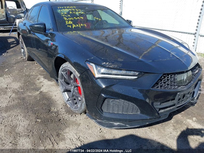 2022 Acura Tlx VIN: 19UUB7F0XNA800027 Lot: 11987734