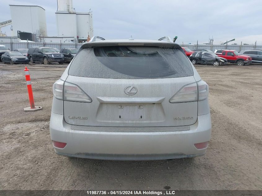 2T2BK1BA6AC061385 2010 Lexus Rx 350