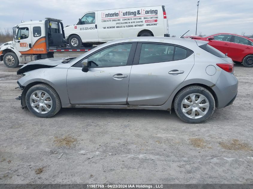 2016 Mazda Mazda3 VIN: 3MZBM1K77GM306646 Lot: 11987769