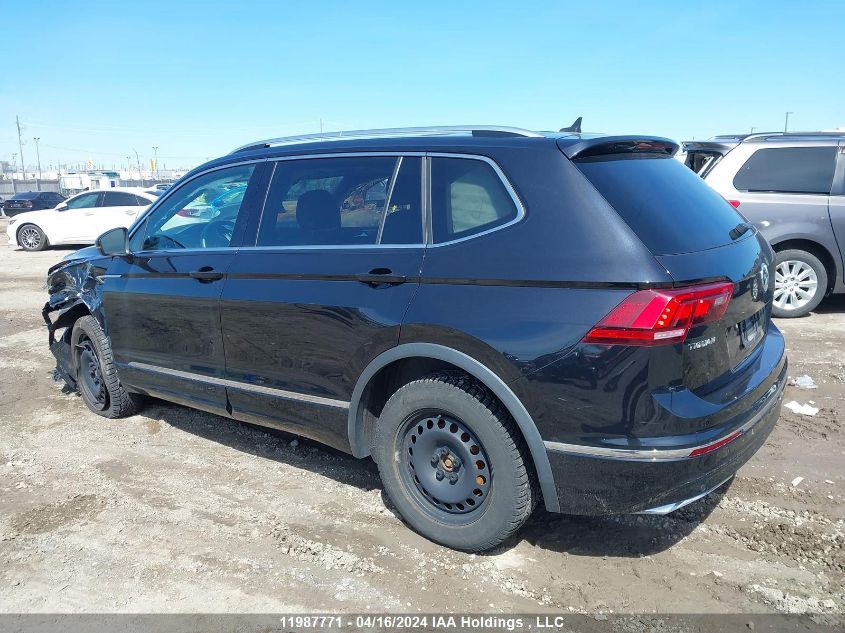 2018 Volkswagen Tiguan VIN: 3VV4B7AX2JM196698 Lot: 11987771