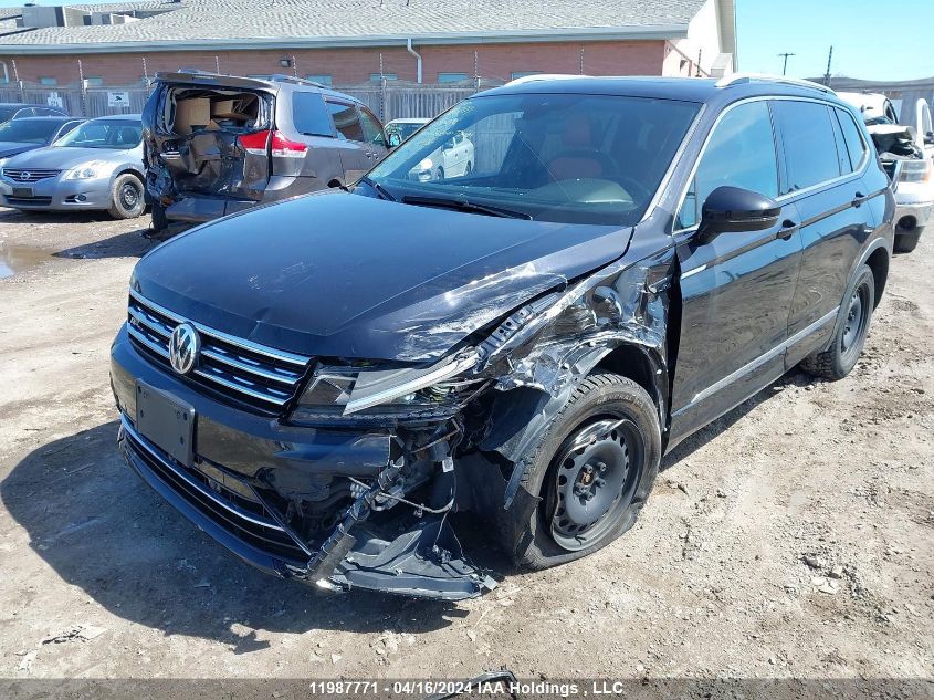 2018 Volkswagen Tiguan VIN: 3VV4B7AX2JM196698 Lot: 11987771