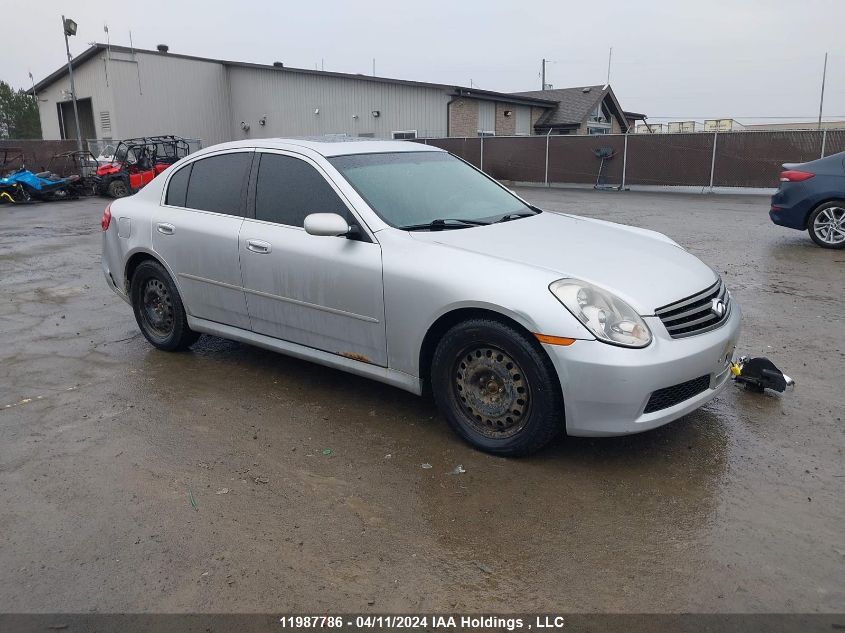 2006 Infiniti G35 VIN: JNKCV51F56M617361 Lot: 11987786