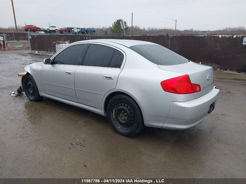 2006 Infiniti G35 VIN: JNKCV51F56M617361 Lot: 11987786