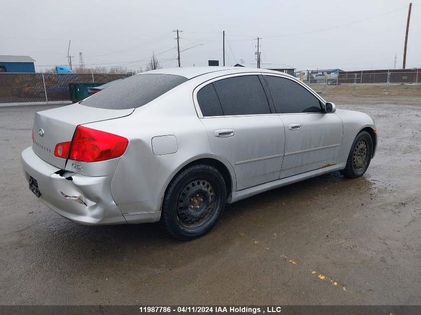 2006 Infiniti G35 VIN: JNKCV51F56M617361 Lot: 11987786