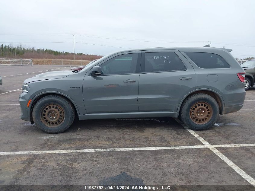 2022 Dodge Durango R/T VIN: 1C4SDJCT7NC195044 Lot: 11987792