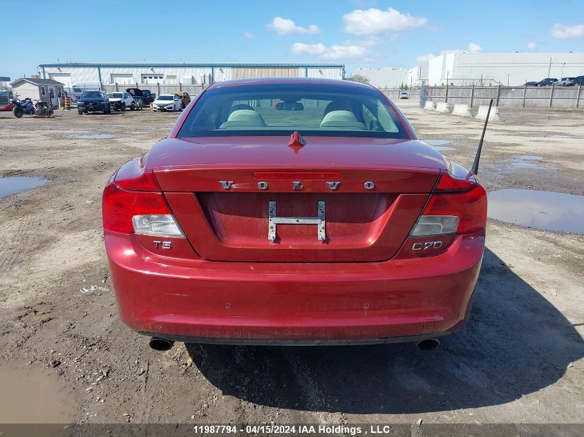 2013 Volvo C70 VIN: YV1672MC9DJ136949 Lot: 11987794