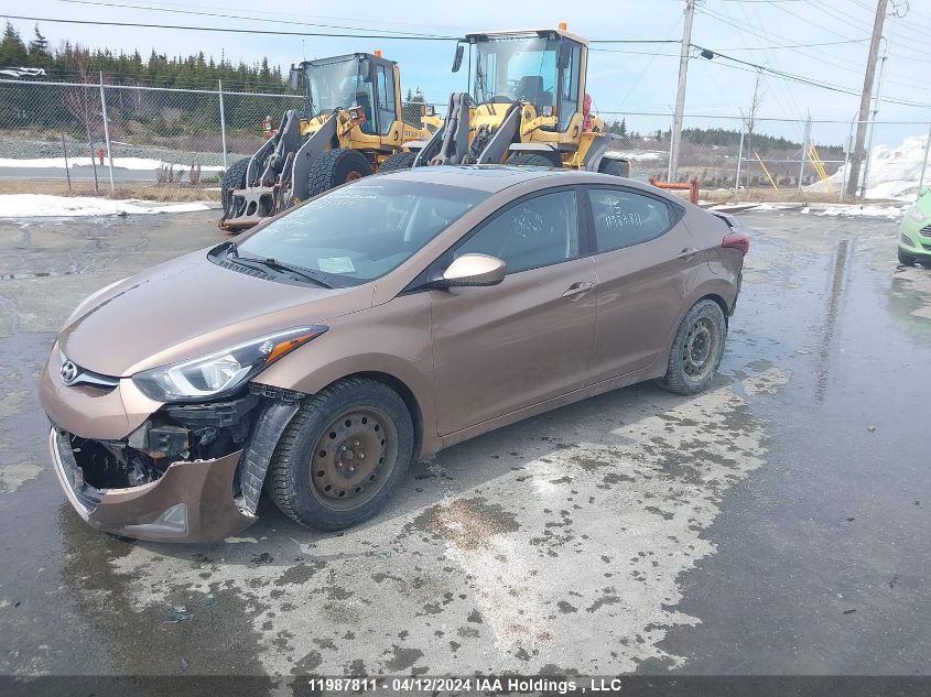 2015 Hyundai Elantra Se/Sport/Limited VIN: KMHDH4AE3FU345872 Lot: 11987811