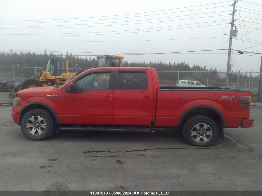 2012 Ford F150 Supercrew VIN: 1FTFW1EF2CFC26294 Lot: 11987819