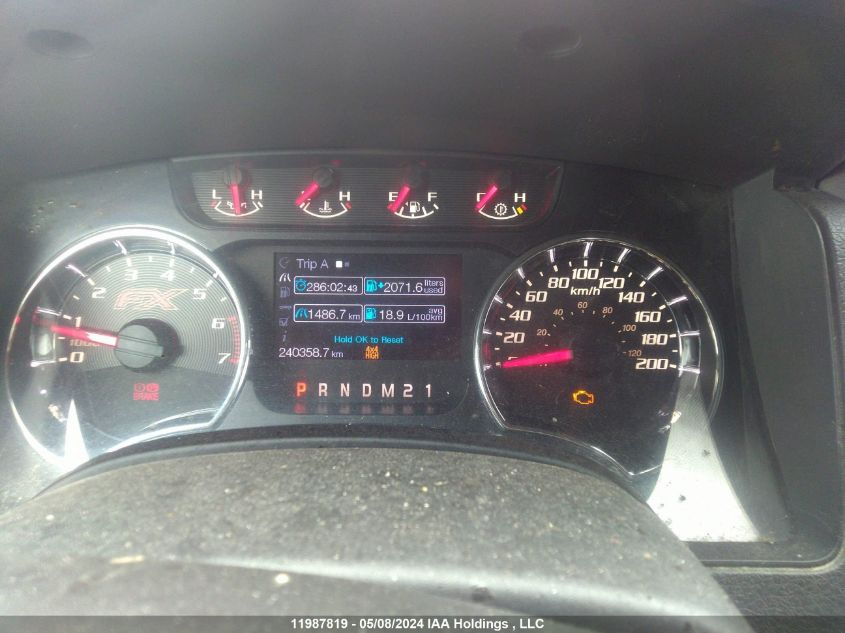 2012 Ford F150 Supercrew VIN: 1FTFW1EF2CFC26294 Lot: 11987819