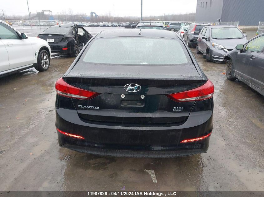 2017 Hyundai Elantra VIN: 5NPD74LF0HH111182 Lot: 11987826