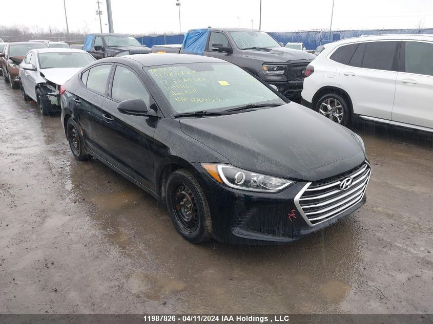 2017 Hyundai Elantra VIN: 5NPD74LF0HH111182 Lot: 11987826