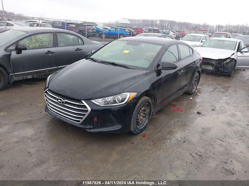 2017 Hyundai Elantra VIN: 5NPD74LF0HH111182 Lot: 11987826