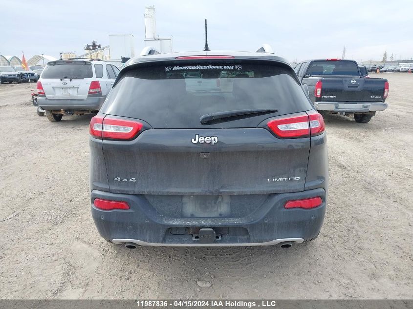 2014 Jeep Cherokee Limited VIN: 1C4PJMDSXEW214044 Lot: 11987836