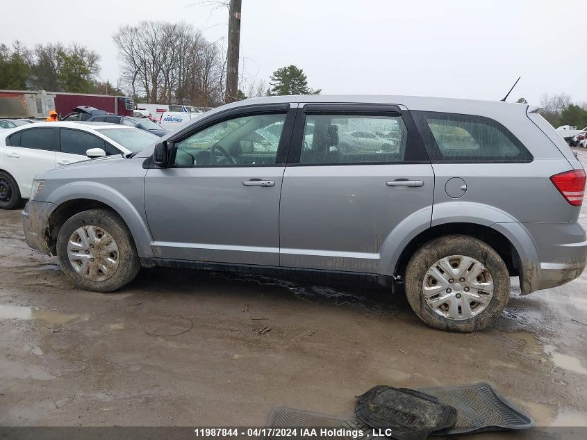 2016 Dodge Journey Se VIN: 3C4PDCAB1GT111545 Lot: 11987844