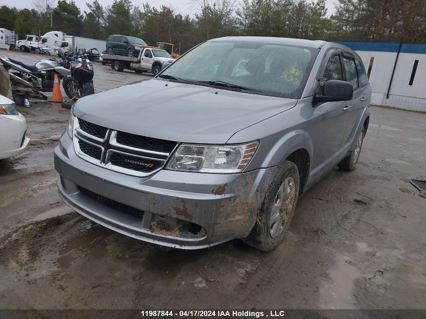 2016 Dodge Journey Se VIN: 3C4PDCAB1GT111545 Lot: 11987844