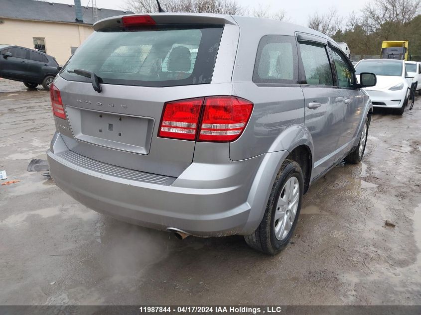 2016 Dodge Journey Se VIN: 3C4PDCAB1GT111545 Lot: 11987844